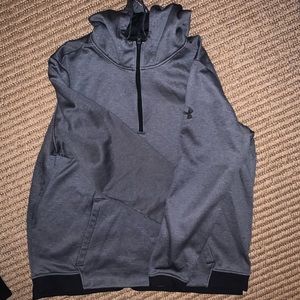 Under Armour hooded zip up XXL